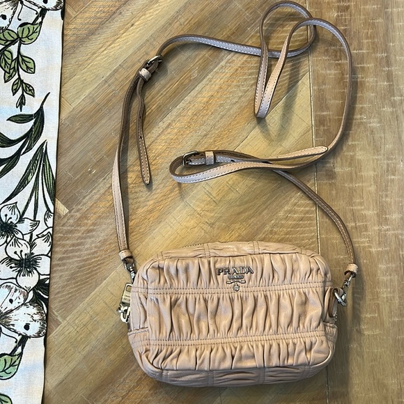 Prada Napa Gaufre Crossbody - Picture 1 of 11